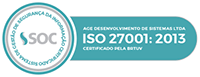 Selo ISO 27001 menor