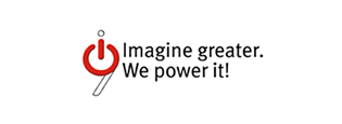 Imagine greater. We power it! logo