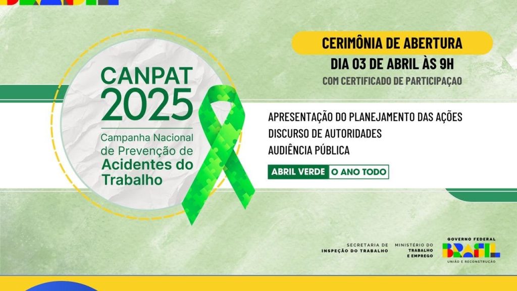 Canpat 2025 tem foco na prevenção de acidentes de trabalho