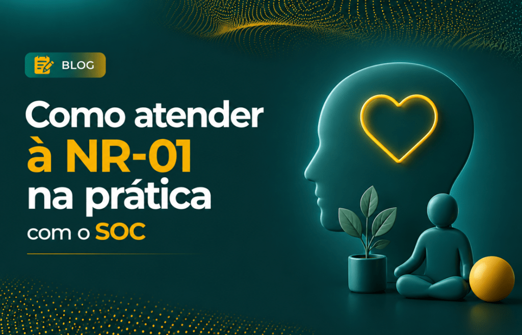 gestão de NR-01 com o SOC