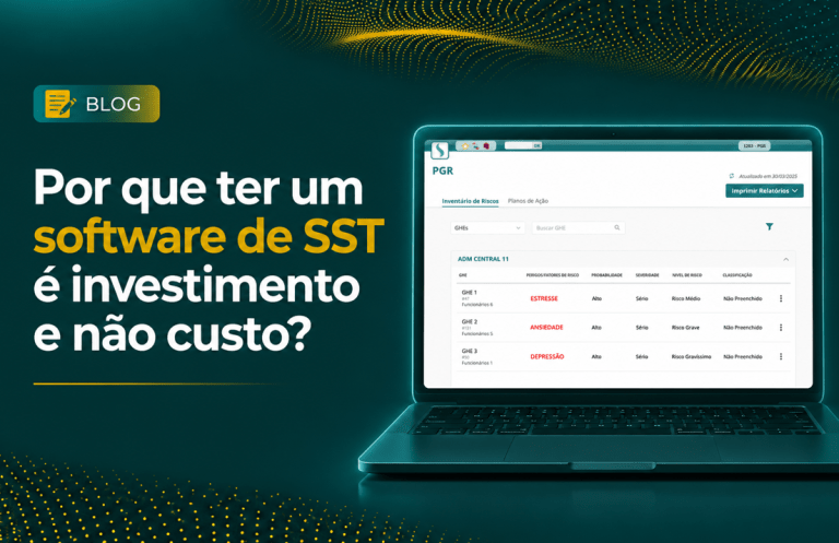 software de SST - Custo ou investimento