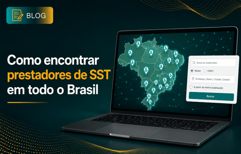 Como encontrar prestadores de SST em todo o Brasil