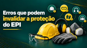 erros que podem invalidar o EPI