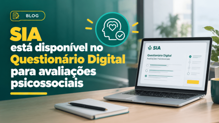 SIA disponível no Questionário Digital